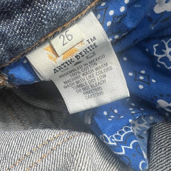 Antik Denim Women’s Embroidered Bootcut Jeans | Y2K Boho Festival Retro - Picture 5 of 7